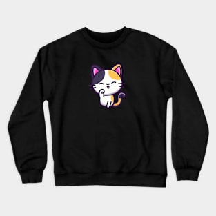 Cat Crewneck Sweatshirt